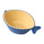 New Household Draining Basin Kitchen Supplies Fruit and Vegetable Food Storage Basket Two-Color Fish Basin Fashion 