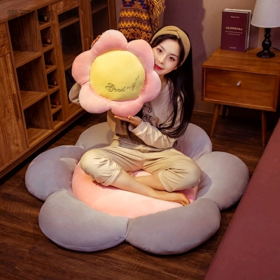 Carpet Cushion Female Cute Ins Bedroom Floor Soft Cushion Plush Living Room Lazy Sofa Tatami Floor Mat