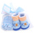 Factory Direct Sales Cute Cartoon Baby's Socks Suit Striped Dot Spring and Autumn Pure Cotton Middle Tube Baby Socks + Gloves