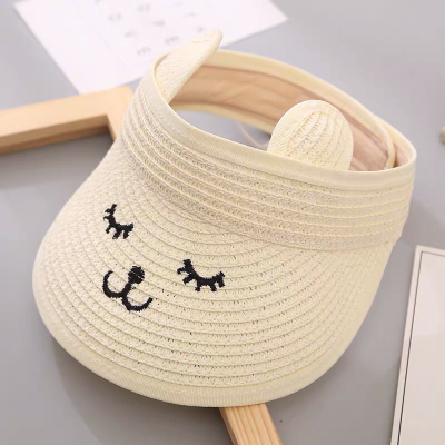 Baby Hat Summer Sun Hat Thin Baby Girl Sun Hat Boy Big Brim Visor Straw Hat Summer Girl