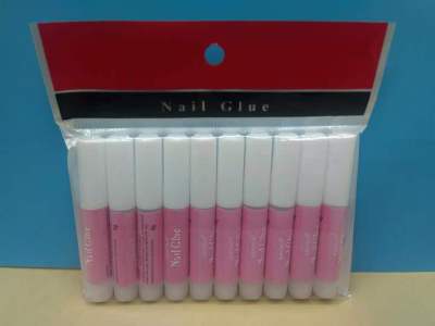 For Nail Beauty Glue Nail-Beauty Glue UV Polish Nail Glue 2g Pink Package