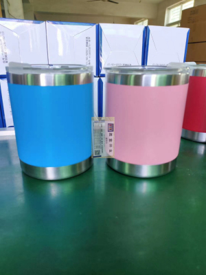 Automobile cup stainless steel double-layer heat preservation cup 304 material heat preservation ice cold insulation cre
