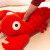 Factory Direct Sales Lobster Large Pillow Sleeping Pillow Crayfish Cute Doll Bed Doll Girl Large