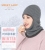 Winter Warm Riding Hat Electric Car Wind Mask Fleece-Lined Thickened Hat for the Elderly Ski Face Care Cover for Men and Women