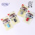 Backpack Luggage Gym Cabinet Lock Student Dormitory Door Mini Small Sized Padlock with Password Required Color Mixed
