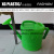 7.5L home garden agricultural tool plastic durable watering pot classic style green color round shape watering can hot