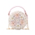 2020 Winter New Chanel-Style Pearl Kid's Messenger Bag Sweet Princess Shoulder Bag Change Accessories Small round Bag