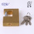 Copper Rectangular Lateral Opening Padlock Single-Open Anti-Theft Imitation Scissors Anti-Skid Copper Padlock Household Outdoor Door Construction Site Anti-Rust Lock