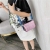Children's Bag 2020 New Glossy Laser Small Square Bag Korean Style Wide Shoulder Strap Girls' Shoulder Messenger Bag Coin Purse