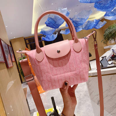 Messenger Bag Women's Handbag Popular Bag Korean Style Shoulder Messenger Bag All-Matching Dumpling Bag Ins Best-Selling New