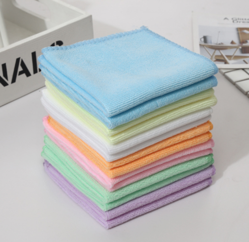microfiber towel gift square towel cleaning small square towel square towel