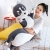 Factory Direct Sales Husky Throw Pillow Long Pillow Plush Toy Doll Born Gift Doll Internet Celebrity Gift