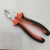 Pliers Wire Cutter Sharp Nose Pliers Slanting Forceps Axe Handle Screw Handle I-Shaped Handle Orange Handle