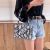 Handbag Leopard Print Cow Snakeskin Pattern Western Style Women's Bag New Fashion Kelly Bag Chain Shoulder Messenger Bag