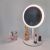 Smart Led Make-up Mirror Ins Desktop Desktop Storage Fill Light Mirror Wholesale Beauty Luminous Makeup Mirror