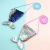Sequined Mermaid Lanyard Coin Bag Small Wallet Children's Crossbody Small Bag Fish Tail Two-Color Sequined Coin Purse for Women