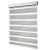 Waterproof Embroidered Soft Gauze Shutter Louver Curtain Kitchen Bathroom Roll-up Lifting Hand Pull