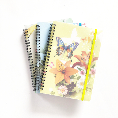Foreign Trade Export Bandage Pp Cover Twin Coil Coil Notebook Notebook Notepad