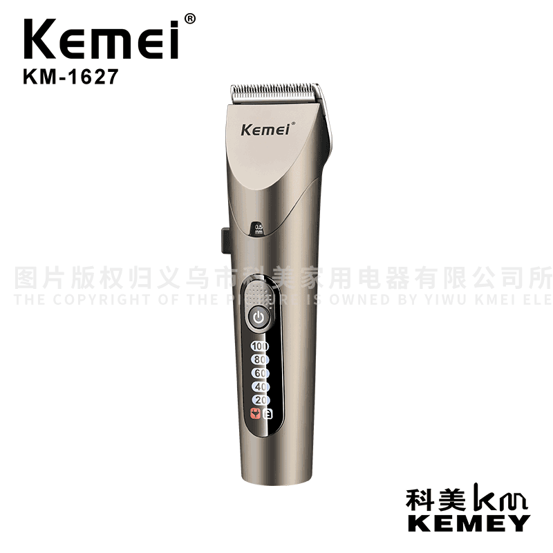 Cross-Border Factory Direct Supply Electric Clipper Komei KM-1627 Professional Hair Scissors Electric Electric Clipper Hair Clipper