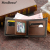 Menbense Korean Style Hinge Bronzing Printed Men's Wallet Short Frosted Multiple Card Slots Large-Capacity Wallet Wallet