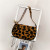 New Fashion Handbag Textured Women's Bag High Shoulder Bag Niche Baguette Bag Zebra Animal Pattern Small Bag Underarm Bag