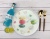 Melamine Tableware Plate Bowl Spoon Fruit Plate Dish Tray Tureen Melamine Stock Customizable Logo