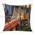 Linen Digital Printed Pillowcase without Core Support Custom Pattern Sofa Cushion Car Back Cushion
