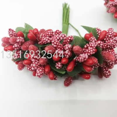 Floral Decorations Match Flower Core DIY Accessories Plaster Flower Heart Simulation Flower Foam Pearlescent Core Accessories Garland Accessories