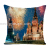 Linen Digital Printed Pillowcase without Core Support Custom Pattern Sofa Cushion Car Back Cushion