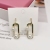 Clip Zircon Pearl Earrings Personality Affordable Luxury Micro-Inlaid Earrings Sterling Silver Needle Ear Rings