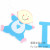 baby shower Non-Woven Fabric Felt  Crafts Baby and Infant Pull Strip Hanging String Birthday Decoration Its a Boy Girl