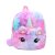 Autumn and Winter New Boys and Girls Furry Backpack Western Style Cute Kindergarten Backpack Korean Cartoon Backpack