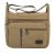 New Canvas Bag Men's Shoulder Messenger Bag Casual Men's Bag Large Capacity Middle-Aged Men's Bag Multifunctional Backpack