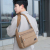 New Men's Canvas Bag Shoulder Bag Korean Fashion Casual Canvas Men's Bag Bag Business Outdoor Backpack Crossbody Bag