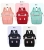 [Factory Hot Sale] Mummy Bag Cartoon Multifunctional Fashion Mom Backpack Bottle Insulation Baby Diaper Bag