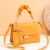 2020 New Bags Women's Classic Bag Solid Color Line Metal Buckle Twist Handbag 839-8
