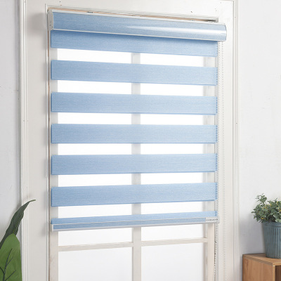 Xiao Jun Curtain Shading Curtain Soft Gauze Curtain Roller Shutter Day & Night Curtain Venetian Blind