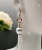 Rongyu Korean Style Fashion with Lace Metal Edge Crystal Gem Pearl Earrings European and American Popular Earrings for Bride