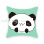 Cartoon Cartoon Panda Digital Printed Pillowcase Sofa Cushion Living Room Pillows Car Back Customizable
