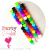 6-Section Heart-Shaped Solid Color Pencil-Free Student Cartoon Rainbow Crayon Creative Stationery Pen