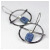Rong Yuomei New Style Banging Plated 925 Large Silver Ring Vintage Earrings Handmade Winding Natural Lapis Lazuli Earrings
