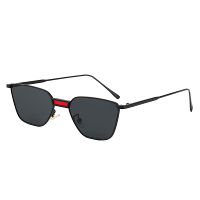 Cross-Border Hot GM2021 Years of the New Small Box Hip-Hop Men and Women the Same Metal Sun Glasses