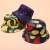 European and American New Tropical Printing Fruit Pattern Bucket Hat Women's Summer Outdoor Sports Sun-Proof Hat Leisure Basin Hat