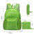 Korean Style Travel Folding Backpack Large Capacity Waterproof Rucksack Training Class Gift Bag Customizable Logo