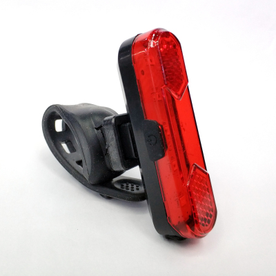 7388usb Rechargeable Bicycle Taillight Bicycle Safety Alarm Lamp Highlight Patch Taillight Cycling Fixture