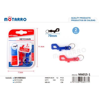 Motarro Plastic Spring Keychain MA015-1