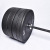 Full Rubber Colorful Barbell Disc Black Rubber Pick Barbell Training Piece