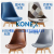 Eames Chair Nordic Dining Chair Solid Wood Modern Chair Simple Fabric Chair Light Luxury Reception Conference Chair