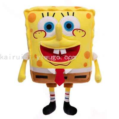 3D SpongeBob Doll Plush Toys down Cotton Doll Sleep Doll Pillow