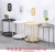 Nordic Portable Small Coffee Table Trolley Sofa Side Table Light Luxury Living Room with Wheels Corner Table Bedside Simple Storage Table